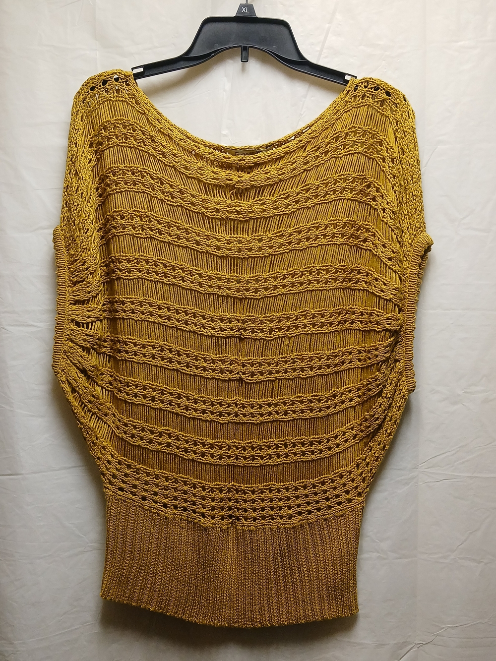 Forever21 Mustard Knit Boatneck Sweater